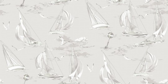 Tapeta Boras Tapeter Marstrand II 8855 Sailboats