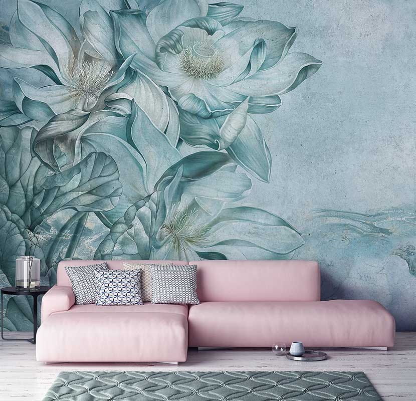 Mural Wonderwall Fleur Scharme 35 0750 12 Calipso