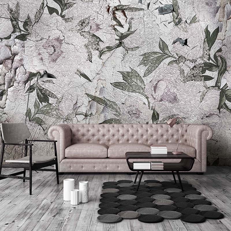 Mural Wonderwall Fleur Scharme 35 0748 01 Scarlet