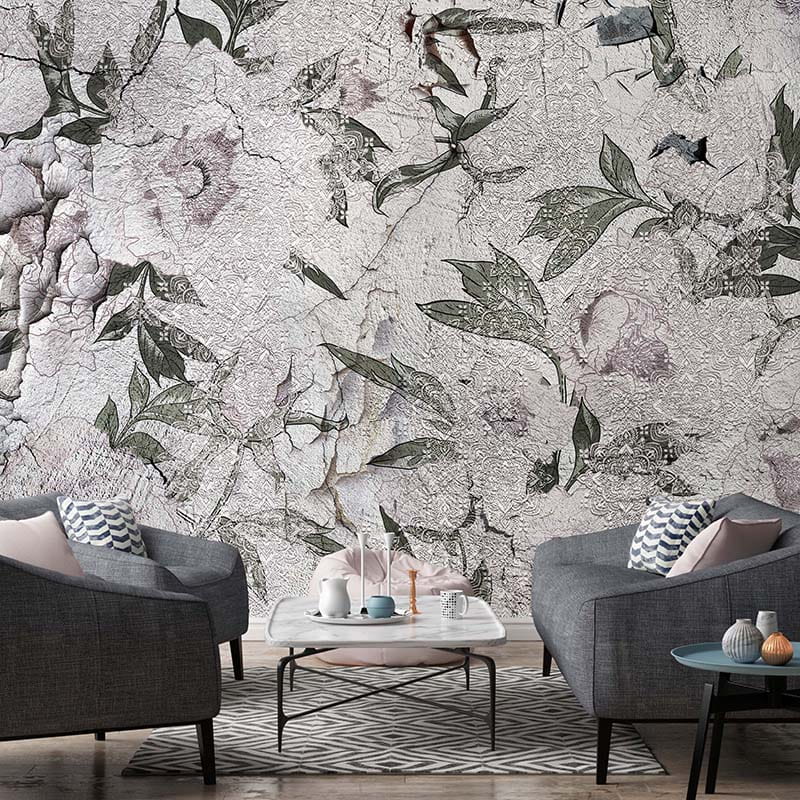 Mural Wonderwall Fleur Scharme 35 0748 01 Scarlet