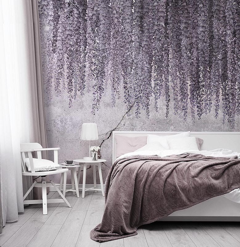 Mural Wonderwall Fleur Scharme 35 0745 07 Wisteria