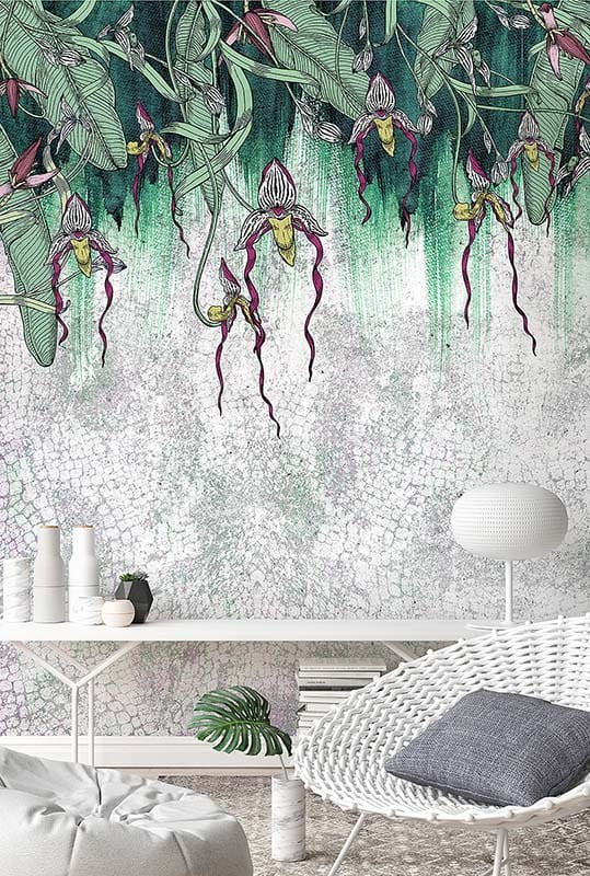 Mural Wonderwall Fleur Scharme 35 0743 08 Vanda