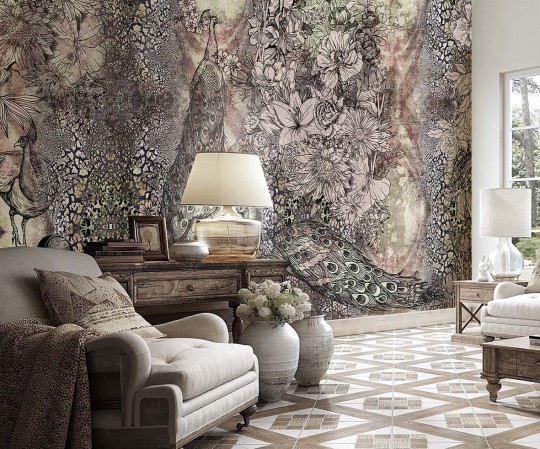 Mural Wonderwall Fleur Scharme 35 0740 05 Feniks