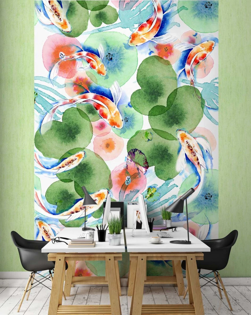 Mural Wonderwall Bright Accents 32 0501 08 Koi