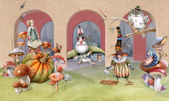 Mural Wonderwall Kids Fantasy 35 0836 06 Alice