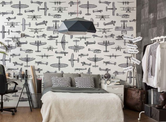 Mural Wonderwall Kids Fantasy 32 0819 01 Aviator