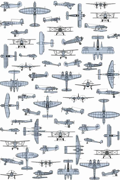 Mural Wonderwall Kids Fantasy 32 0819 03 Aviator