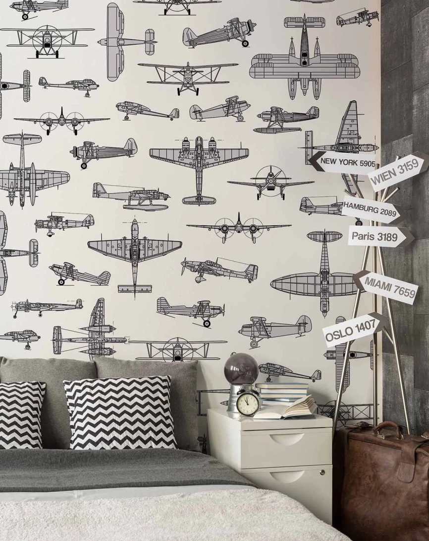 Mural Wonderwall Kids Fantasy 32 0819 03 Aviator