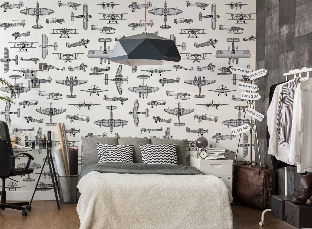 Mural Wonderwall Kids Fantasy 32 0819 03 Aviator
