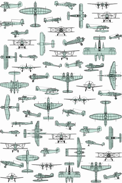 Mural Wonderwall Kids Fantasy 32 0819 08 Aviator