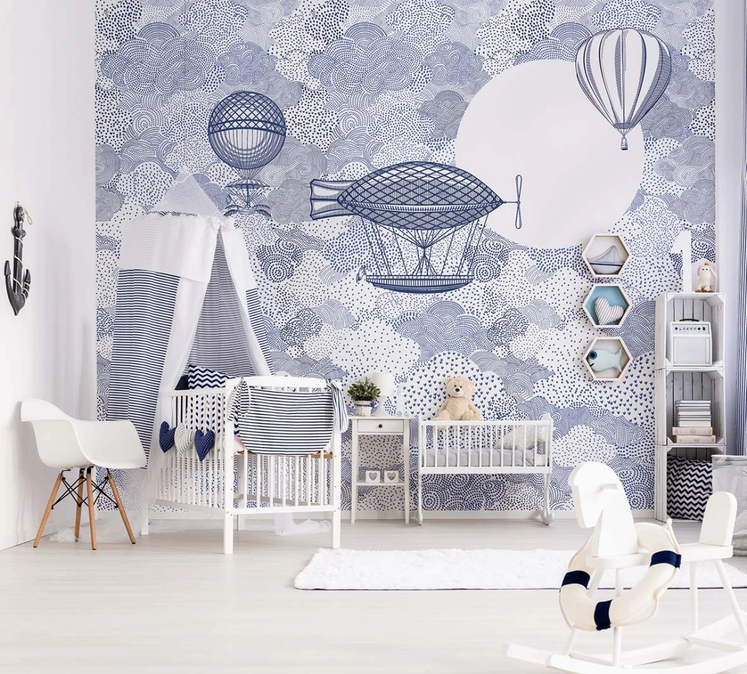 Mural Wonderwall Kids Fantasy 35 0827 01 Clouds