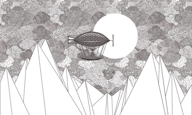 Mural Wonderwall Kids Fantasy 35 0826 01 Voyager