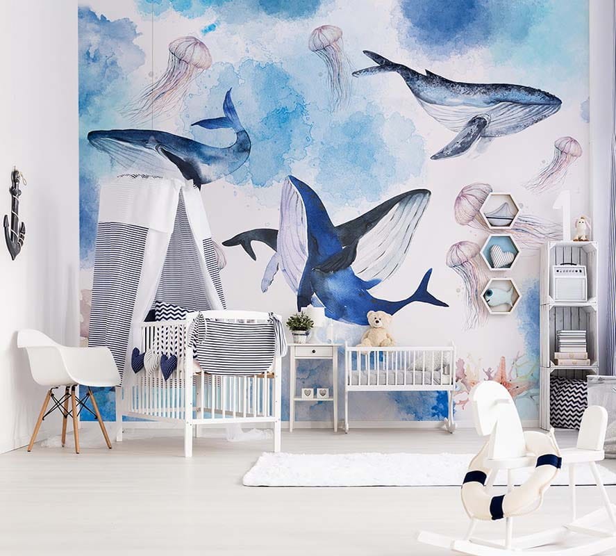 Mural Wonderwall Kids Fantasy 35 0828 03 Tapety Whales