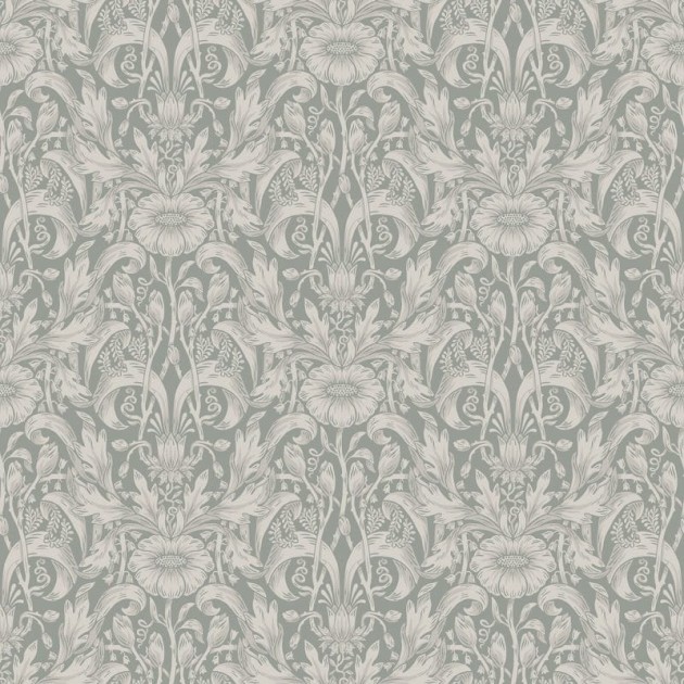 Sandberg 835-48 Lofstad Emil Garden Green - tapeta w medaliony roślinne