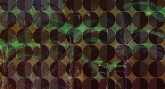 Mural Muance Tropical Spheres MU11002
