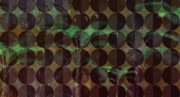Mural Muance Tropical Spheres MU11002