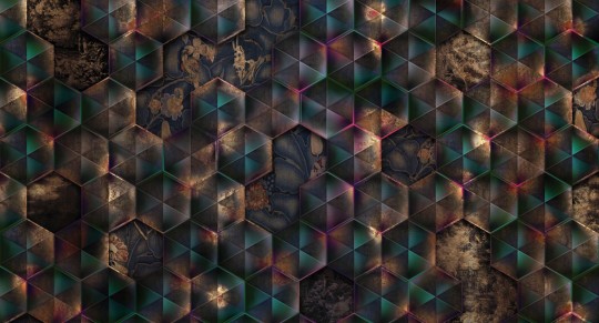Mural Muance Holographic Reflections MU11091