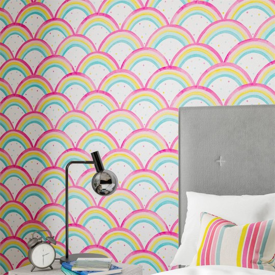 Tapeta Harlequin Book Of Little Treasures 112645 Rainbow Brights