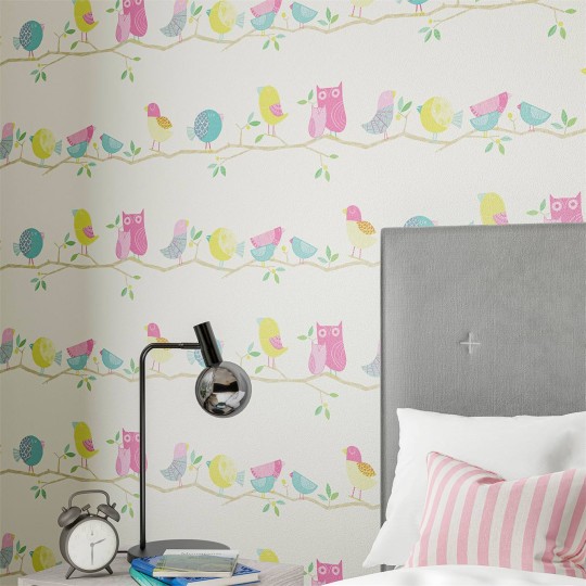 Tapeta Harlequin Book Of Little Treasures 112650 What A Hoot