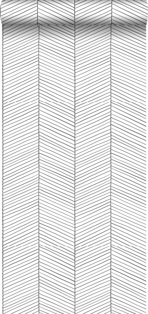 Tapeta Esta Black & White With A Splash Of Gold 139106 Herring Bone