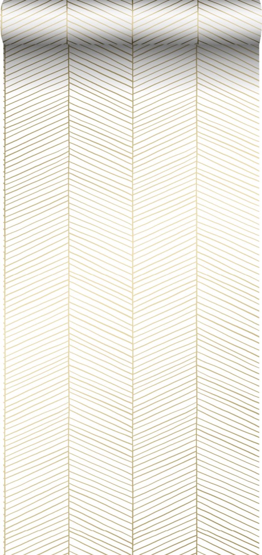 Tapeta Esta Black & White With A Splash Of Gold 139135 Herring Bone