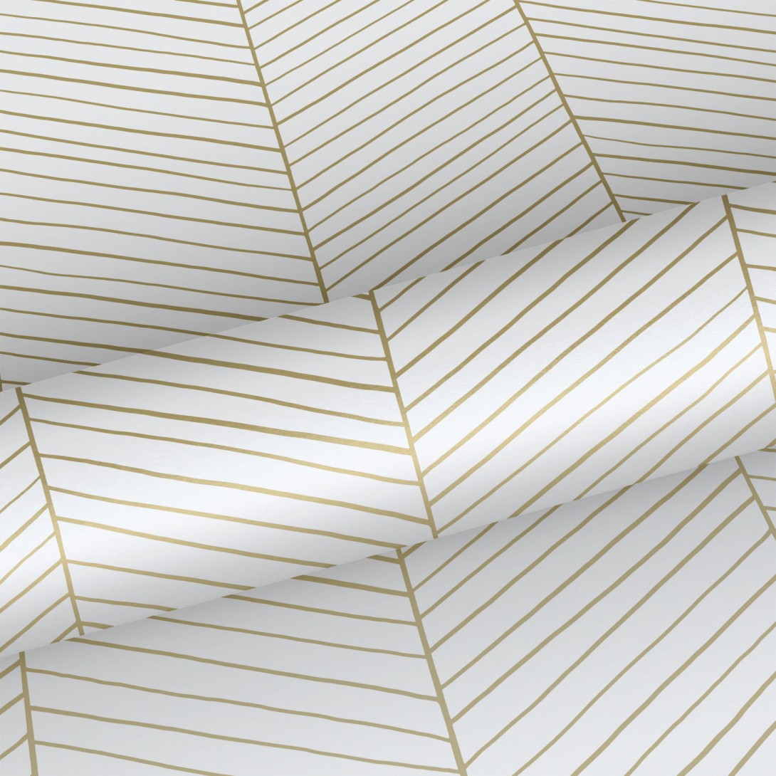 Tapeta Esta Black & White With A Splash Of Gold 139135 Herring Bone