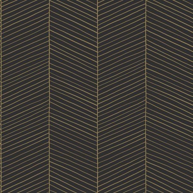 Tapeta Esta Black & White With A Splash Of Gold 139136 Herring Bone