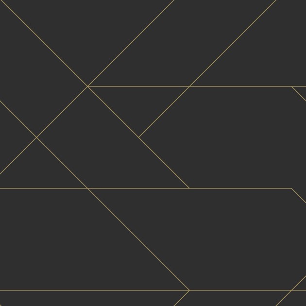 Tapeta Esta Black & White With A Splash Of Gold 139144 Graphic Lines