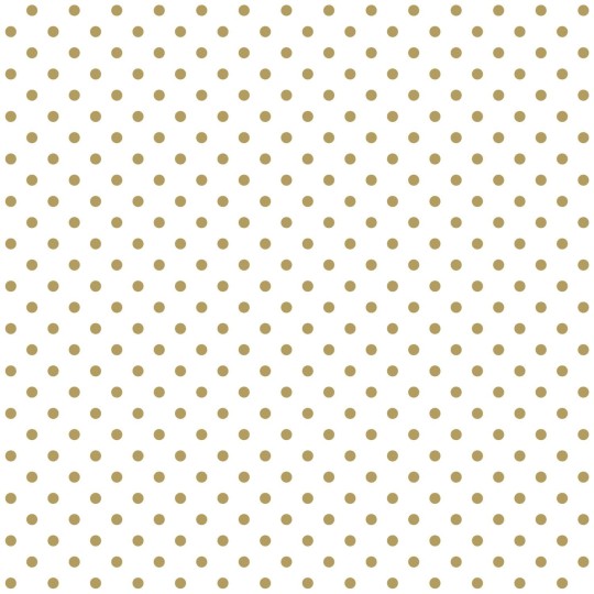 Tapeta Esta Black & White With A Splash Of Gold 139113 Polka Dots