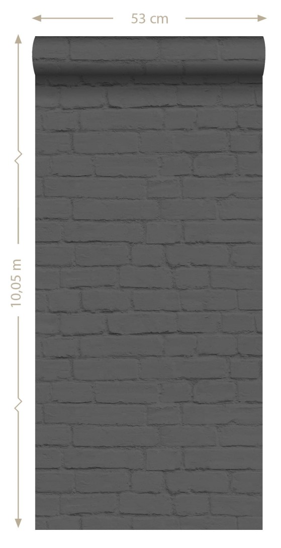 Tapeta Esta Black & White With A Splash Of Gold 138535 Brick Wall