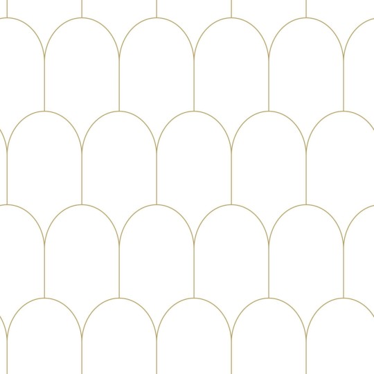 Tapeta Esta Black & White With A Splash Of Gold 139139 Art Deco Motif