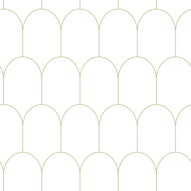 Tapeta Esta Black & White With A Splash Of Gold 139139 Art Deco Motif
