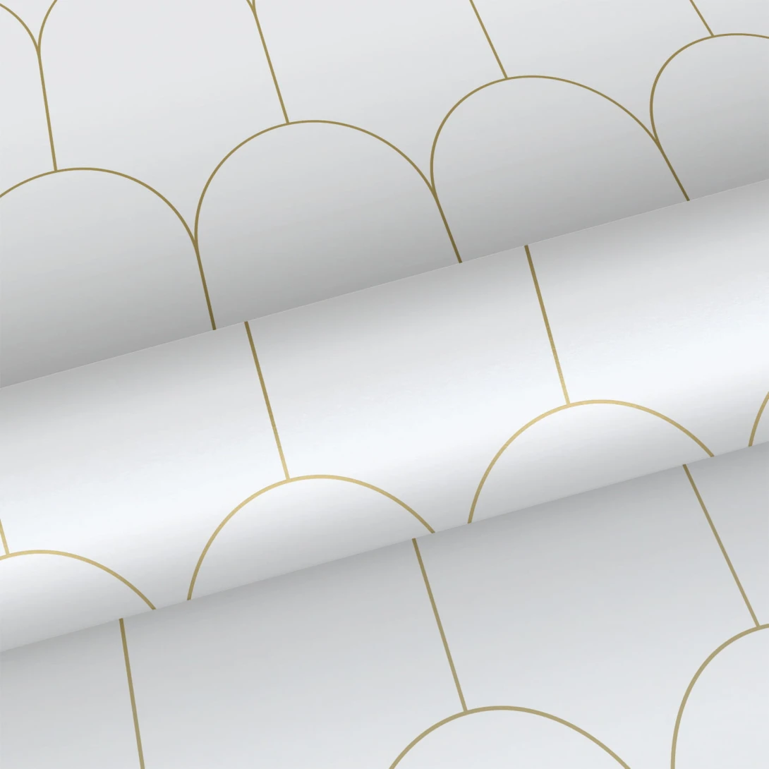 Tapeta Esta Black & White With A Splash Of Gold 139139 Art Deco Motif