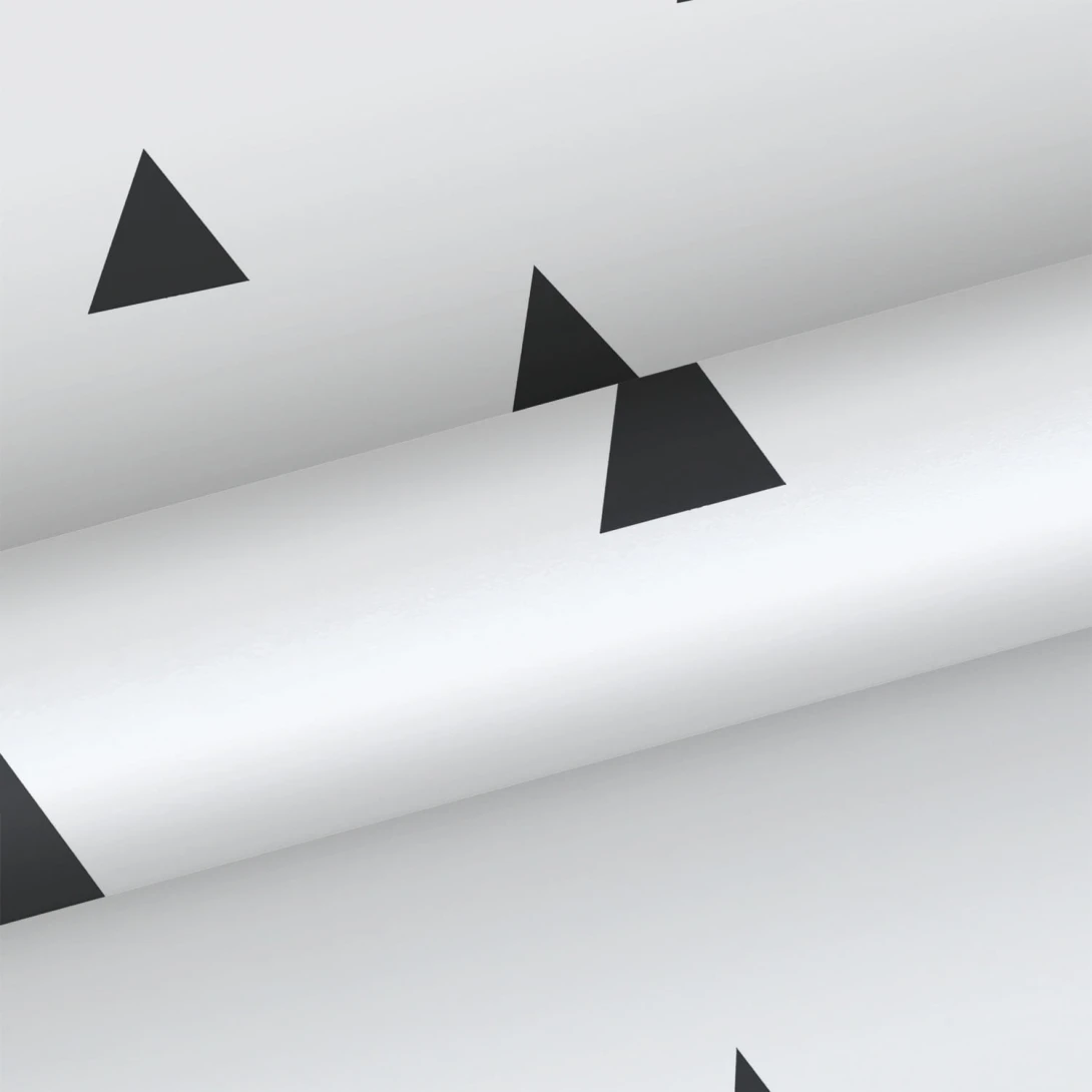 Tapeta Esta Black & White With A Splash Of Gold 138942 Graphical Triangles
