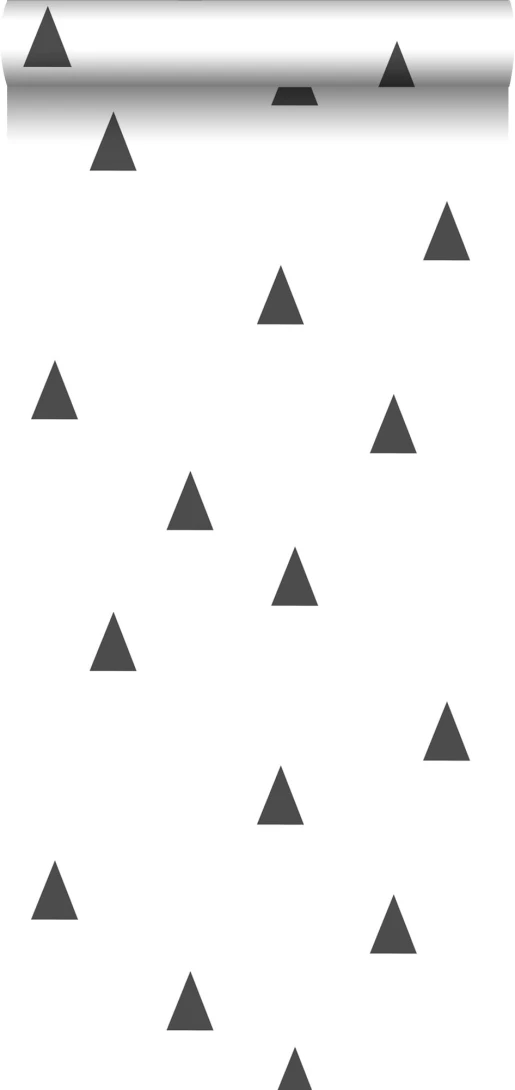 Tapeta Esta Black & White With A Splash Of Gold 138942 Graphical Triangles