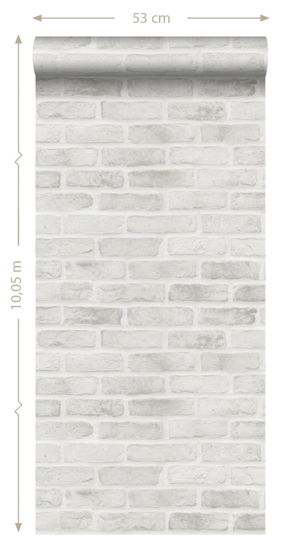Tapeta Esta Black & White With A Splash Of Gold 139137 Brick Wall