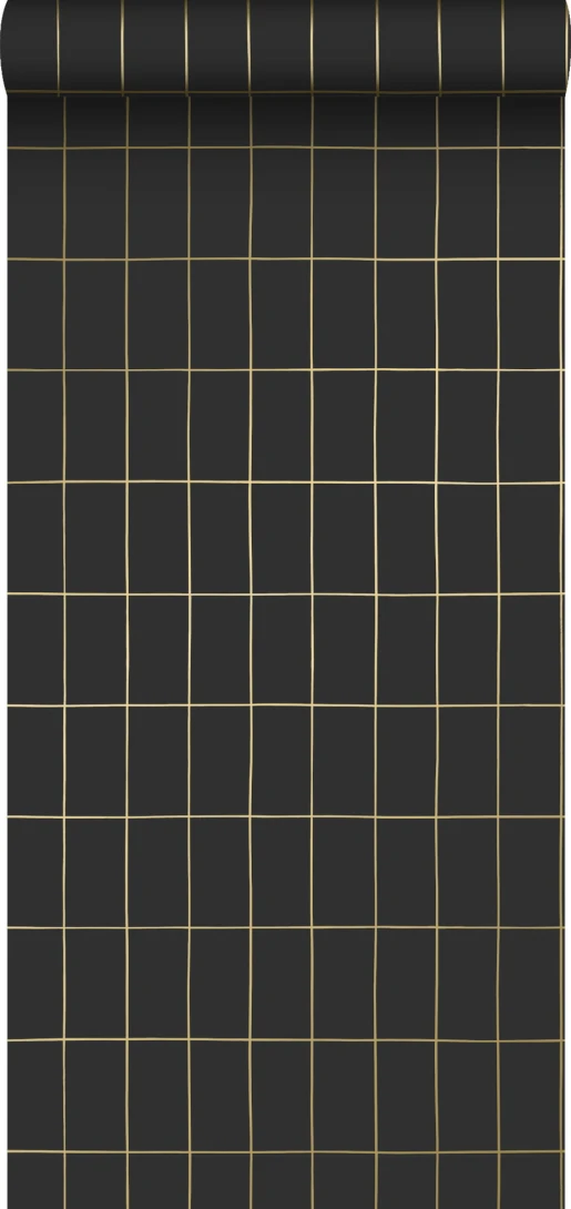 Tapeta Esta Black & White With A Splash Of Gold 139132 Small Tiles