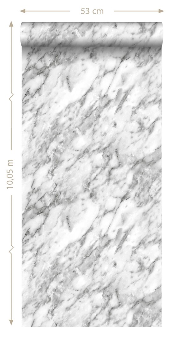 Tapeta Esta Black & White With A Splash Of Gold 139119 Mural Marble