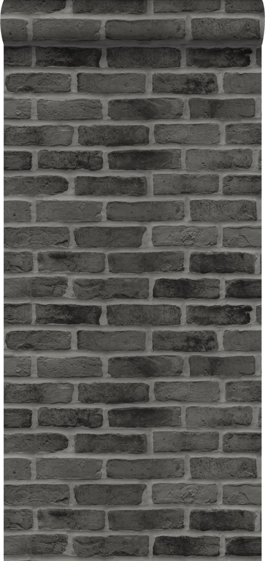 Tapeta Esta Black & White With A Splash Of Gold 139138 Brick Wall