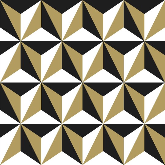 Tapeta Esta Black & White With A Splash Of Gold 139118 Graphic Motif