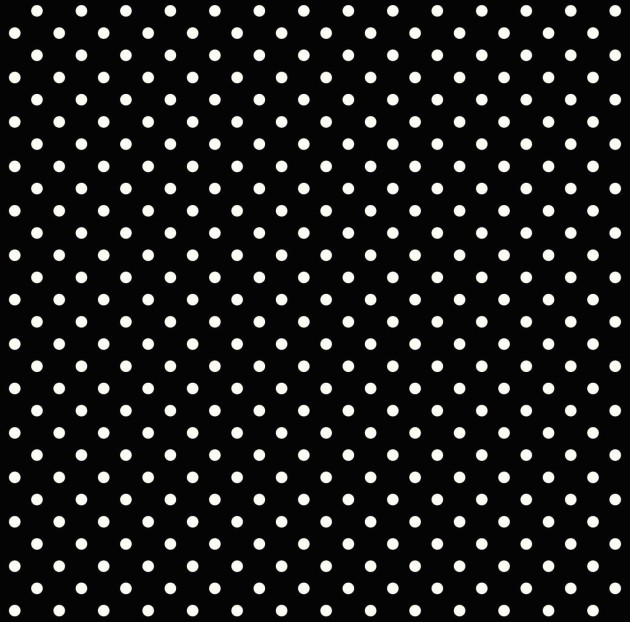 Tapeta Esta Black & White With A Splash Of Gold 138501 Polka Dots