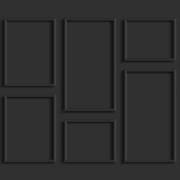 Mural Esta Black & White With A Splash Of Gold 158940 Wall Panelling Anthracite