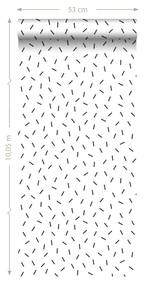 Tapeta Esta Black & White With A Splash Of Gold 139064 Graphic Motif