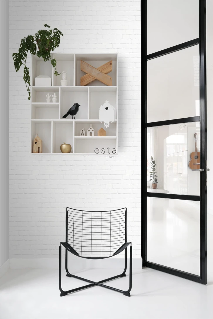 Tapeta Esta Black & White With A Splash Of Gold 138533 Brick Wall