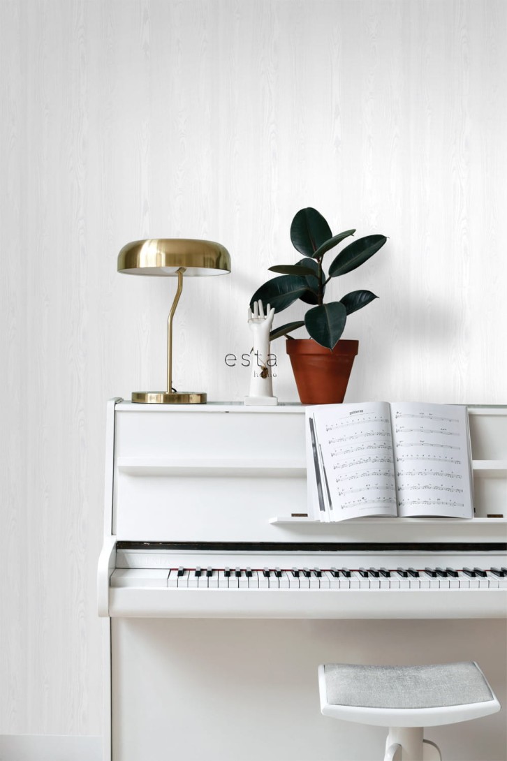 Tapeta Esta Black & White With A Splash Of Gold 138927 Wooden Planks
