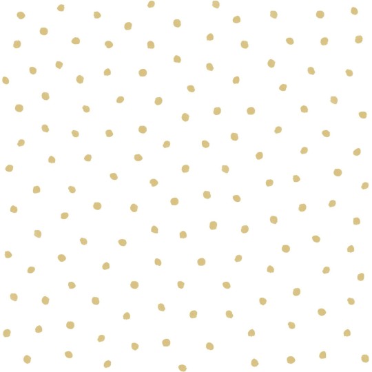 Tapeta Esta Black & White With A Splash Of Gold 138937 Polka Dots