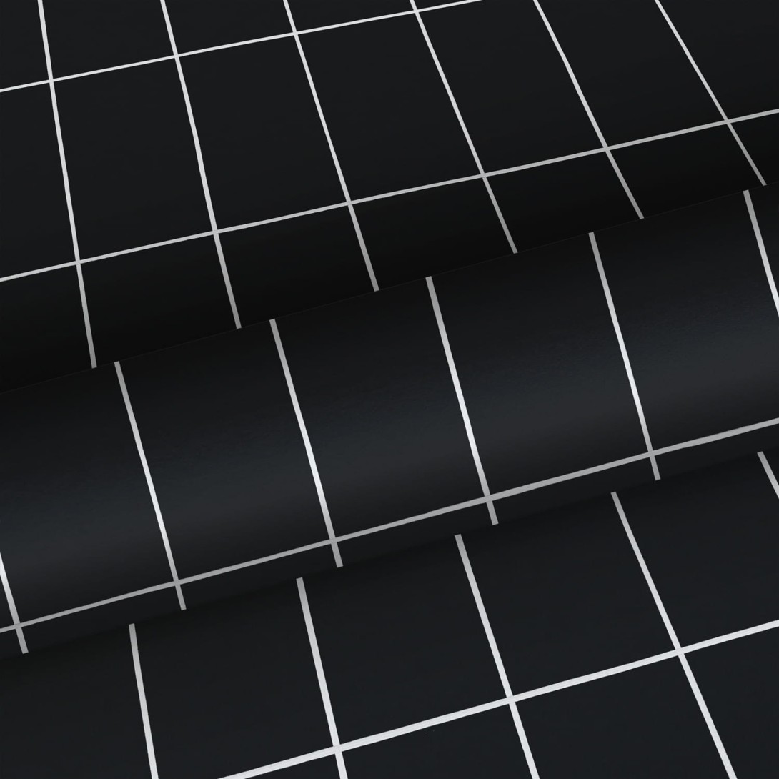 Tapeta Esta Black & White With A Splash Of Gold 139032 Small Tiles