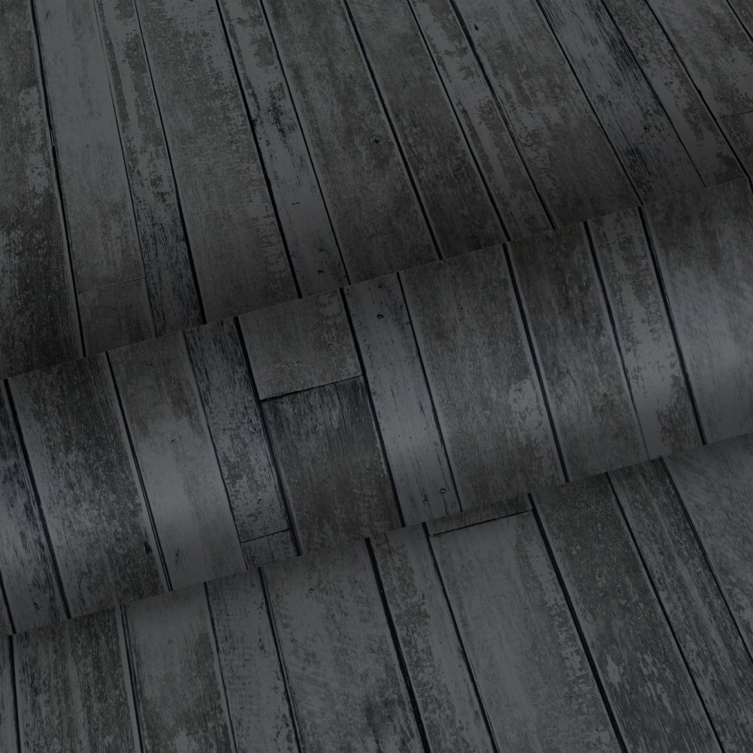 Tapeta Esta Black & White With A Splash Of Gold 128841 Wooden Planks