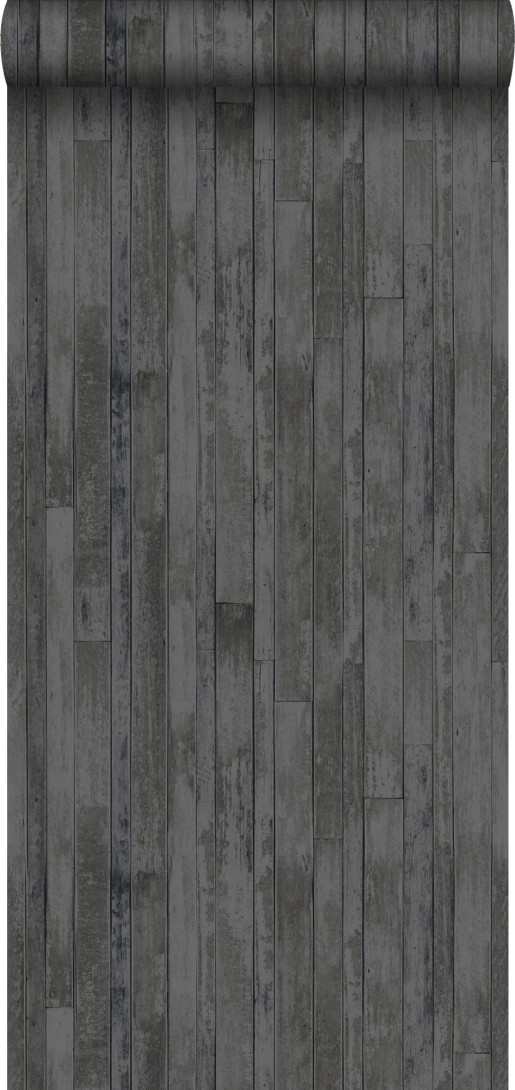 Tapeta Esta Black & White With A Splash Of Gold 128841 Wooden Planks