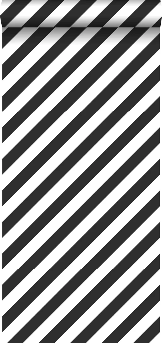 Tapeta Esta Black & White With A Splash Of Gold 139112 Stripes